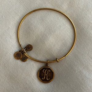 Alex and Ani K Charm Bracelet